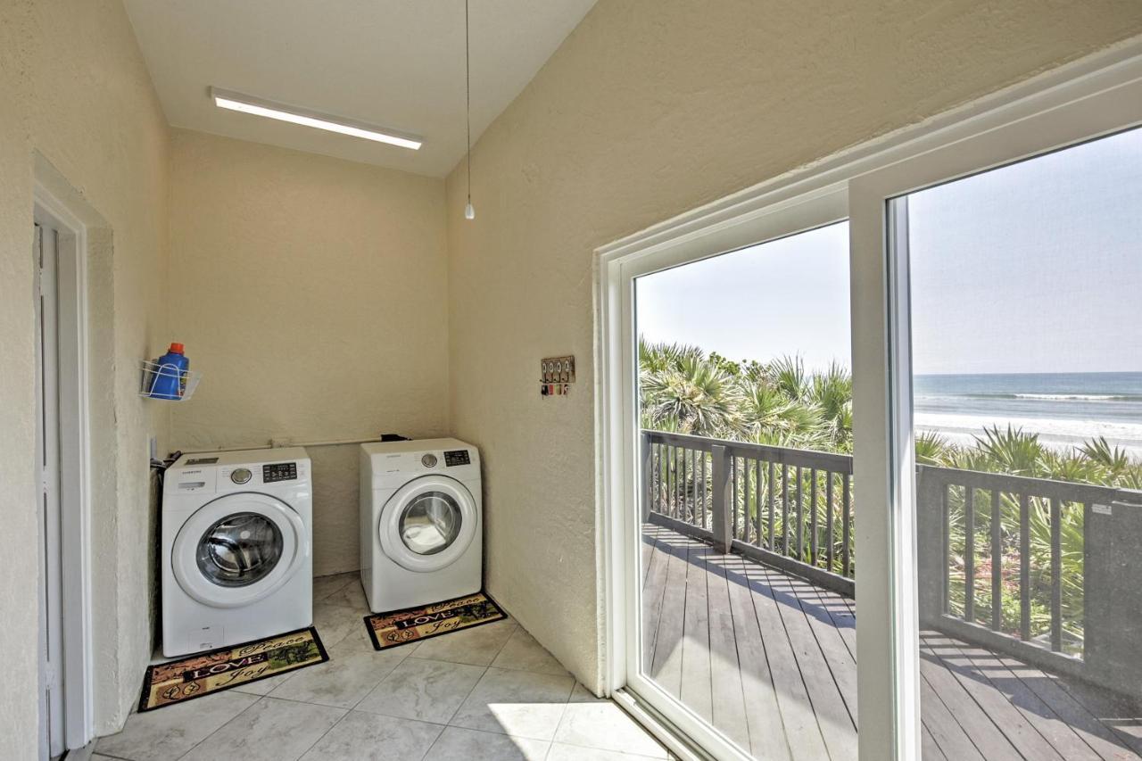 Oceanfront Oasis In Flagler Beach With Deck And Views! Villa Exterior photo